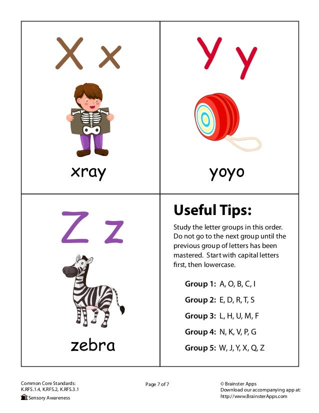 abc alphabet flashcards