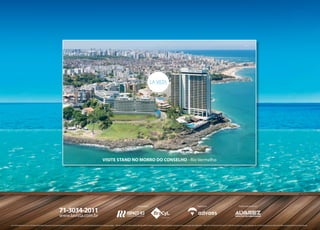 VISITE STAND NO MORRO DO CONSELHO - Rio Vermelho




                                                                                                                                                                                                              Incorporação:                                                                                      Realização:                                                        Projeto Arquitetônico:

                                                                              71-3034-2011
                                                                              www.lavista.com.br
Em conformidade com a Lei nº 4.591/64, as fotos deste material são meramente ilustrativas por tratar-se de um bem a ser adquirido. Responsável técnico: Domingos Lavigne – CREA-BA 17531-D e Robert Santana CREA-BA 24499-D. Projeto arquitetônico: Alvarez Arquitetos Associados. Responsável legal: Letícia Rêgo Bahia - CREA 22911-D. Alvará de Construção Nº 17093. Memorial de Incorporação registrado sob o nº R.05/50.036 junto ao Cartório do 6º Ofício do Registro de Imóveis de Salvador-BA.
 