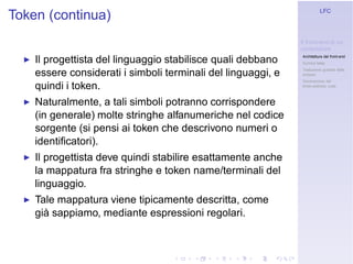 Linguaggi Formali e Compilazione: Frontend
