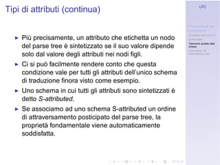 Linguaggi Formali e Compilazione: Frontend