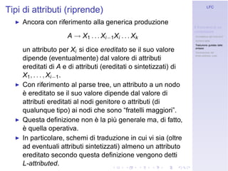 Linguaggi Formali e Compilazione: Frontend