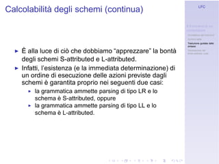 Linguaggi Formali e Compilazione: Frontend