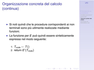 Linguaggi Formali e Compilazione: Frontend
