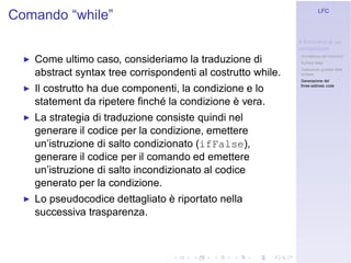 Linguaggi Formali e Compilazione: Frontend
