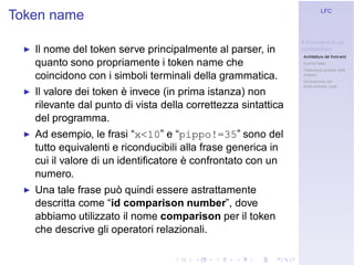 Linguaggi Formali e Compilazione: Frontend