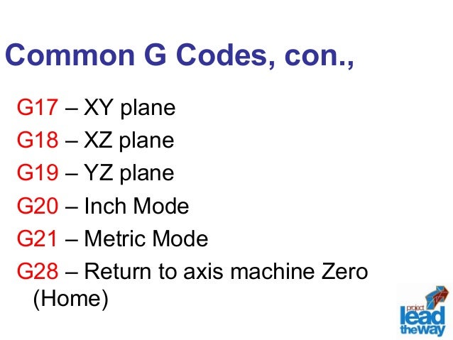 5 G Code 5 G Code