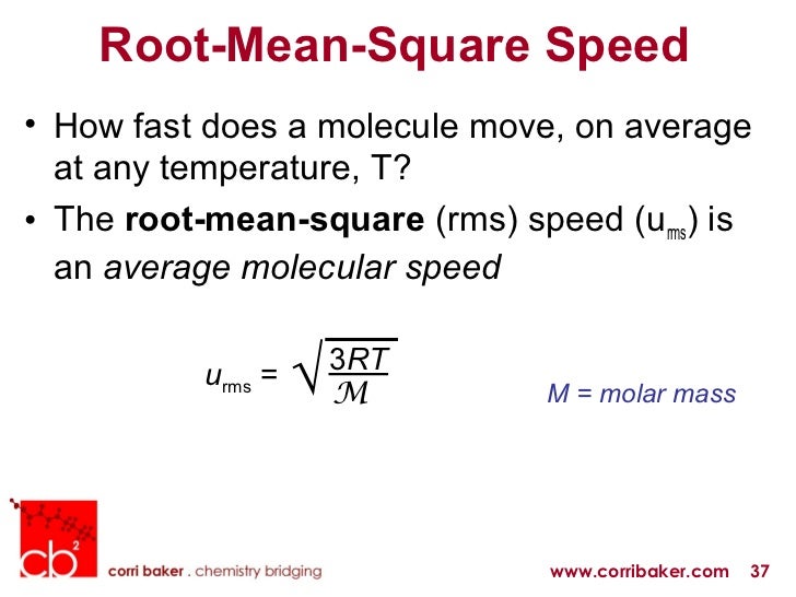 What Does Rms Mean >> 5. Gases What Does Rms Mean >> 5. Gases