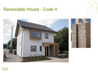 Renewable House - Code 4 Walls of Hempcrete 