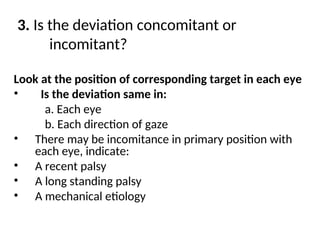 Lateral Incomitance Comprehensive Guide to Hess Test and Ocular Muscle Diagnosis | PPT