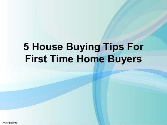 Best options for first time home buyers