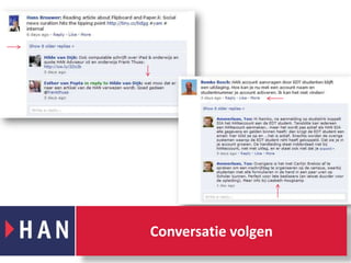 Conversatie volgen