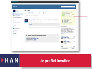 Je profiel invullen