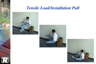 Tensile Load/Installation Pull




                                 3
 