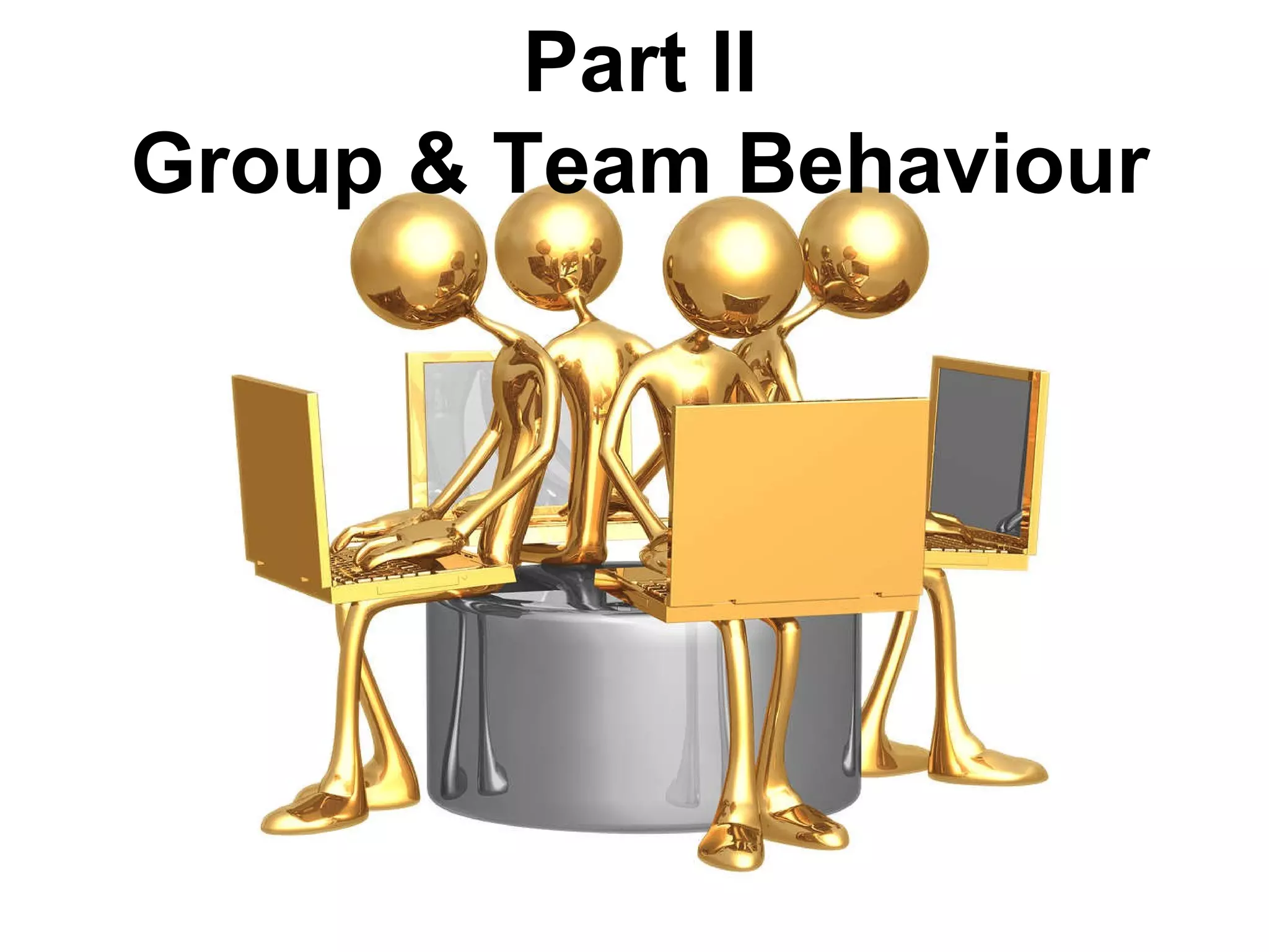 Part II Group & Team Behaviour 