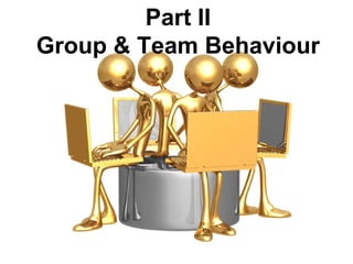 Part II Group & Team Behaviour 