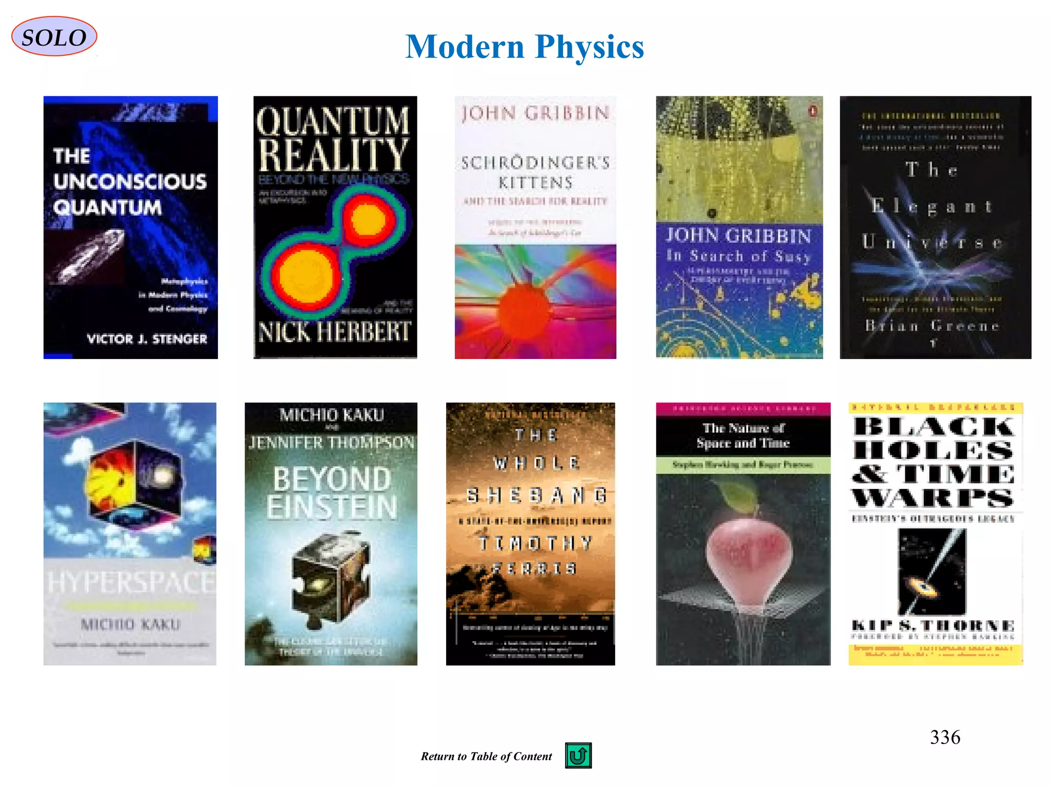 Modern PhysicsSOLO
336
Return to Table of Content
 