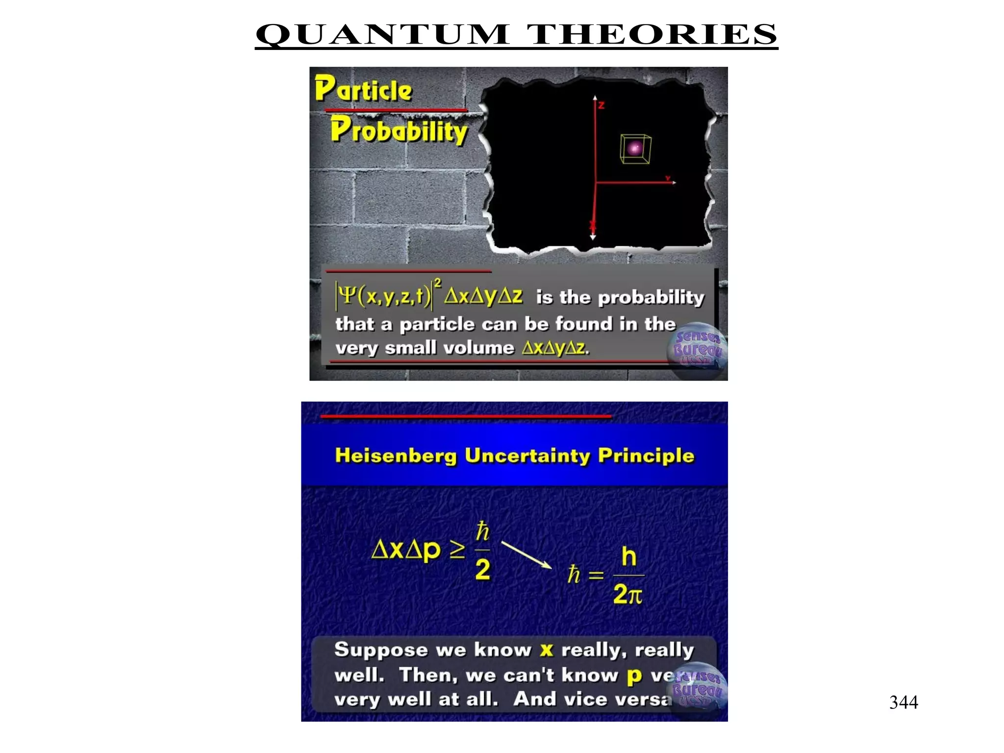 QUANTUM THEORIES
344
 