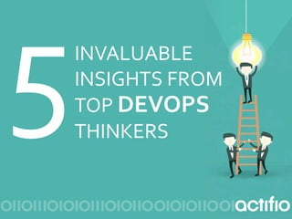 5""INVALUABLE"
INSIGHTS"FROM"
TOP"DEVOPS"
THINKERS"
 