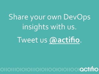 COPYRIGHT*2015*ACTIFIO* 1"
Click&to&Tweet&
“In&that&sense,&DevOps&is&just&a&
major&step&for&one&discipline&to&
join&in&on&...