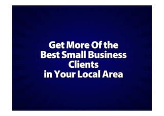 Five IT Marketing Tips for More Effective Bottom-Line Results (Slides)