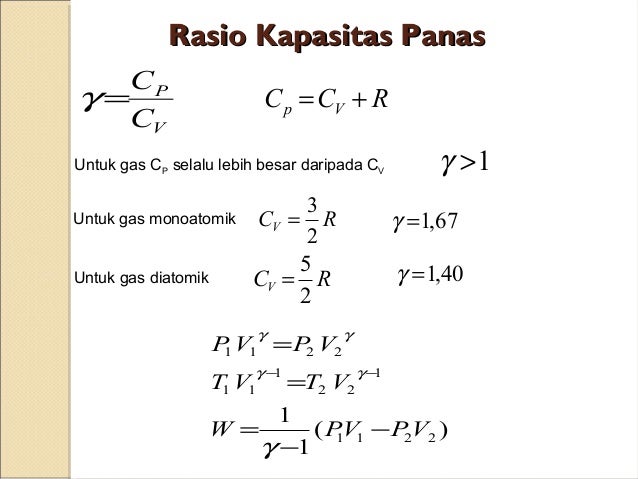5 kapasitas panas (termodinamika)