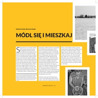 S
łońce świeci ostro na niebie. Rzadkie
obłoki szeroko suną ponad ziemią.
W niegłębokiej kotlinie pośród bez-
kresu pól le...