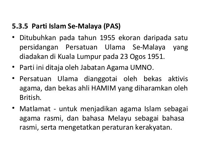 5 kemerdekaan tanah melayu