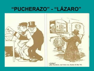 “PUCHERAZO” - “LÁZARO”
 
