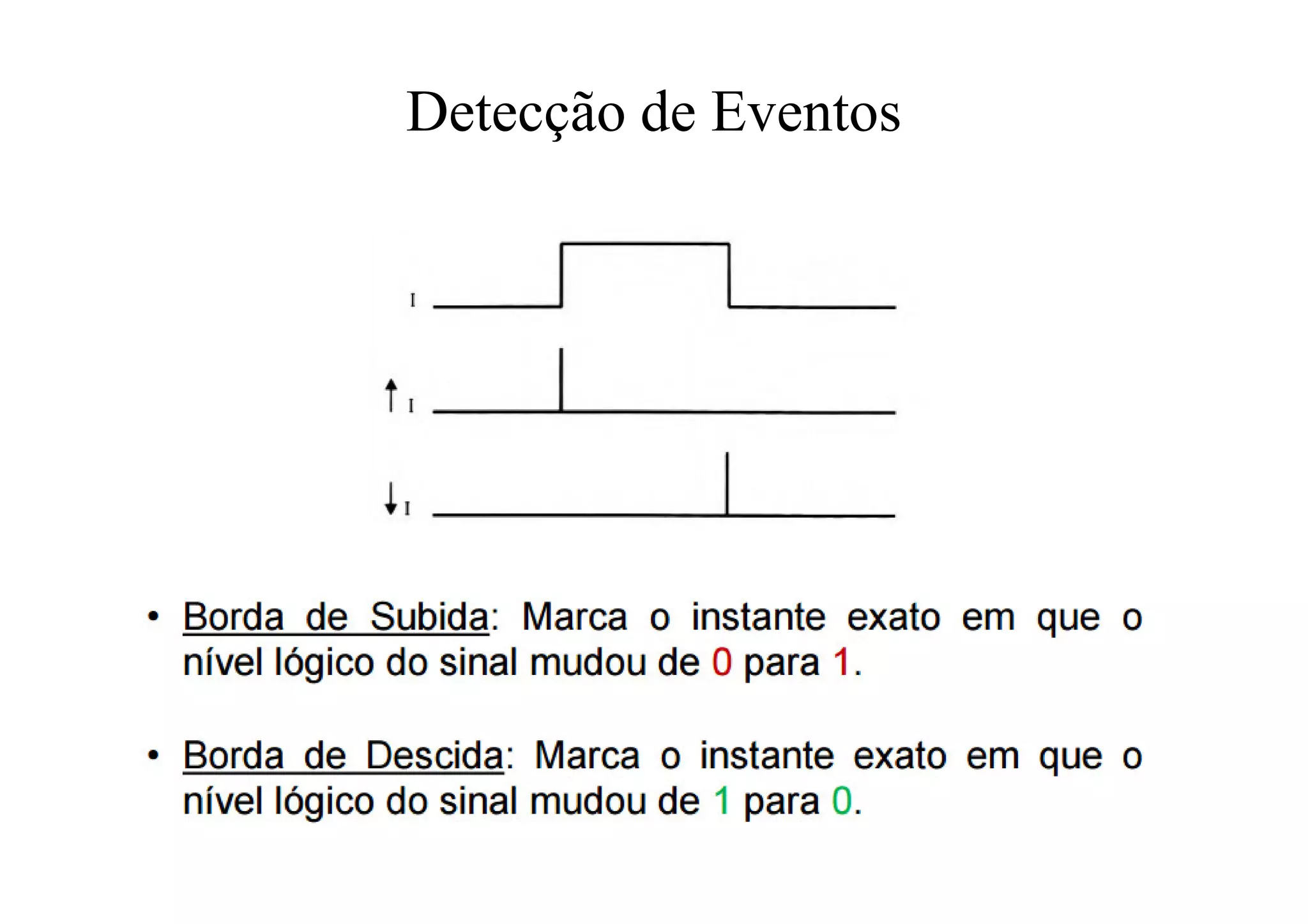 Detecção de Eventos
 