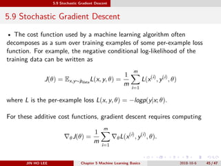 Ch.5 machine learning basics | PDF