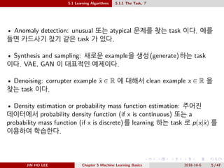 Ch.5 machine learning basics | PDF