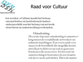 Raad voor Cultuur 