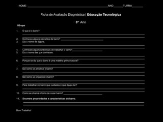 Moldagem
A moldagem é um processo técnico que permite reproduzir, várias vezes, determinado objeto,
com maior rapidez de execução.
Para a reprodução de peças por via líquida é necessário preparar barbotina, a calda de gesso,
uma peça que será o nosso positivo de modo a preparar o molde que pode ter várias partes
que se chamam tasselos.
Executamos uma placa de argila e,
sobre ela, passamos o desenho.
Depois do desenho vincado na
argila, desbastamos a superfície em
redor, até obtermos a altura
desejada para o motivo.
Completamos o molde, construindo
umas paredes laterais em barro.
Depois de preparada a calda de
gesso, procedemos ao seu
vazamento para o molde.
O gesso passado algum tempo
endurece. Retiramos as paredes e
temos o molde (negativo) para a
reprodução da peça. Deve ser bem
limpo e pincelado com detergente
liquido.
Comprimes um pedaço de barro na
cavidade do molde. Retiramos os
excessos de barro.
Pressionamos levemente na
superfície do objecto com duas
bolas de barro, de forma a facilitar a
sua extracção. Podemos fazer
muitos objectos iguais.
 