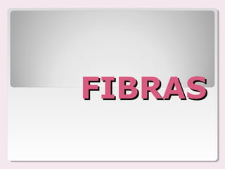 FIBRASFIBRAS
 