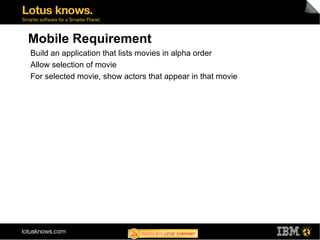 Contains 3 types of documents/forms </li><ul><li>Movies 