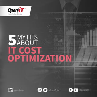 5 Myths of IT Cost Optimization