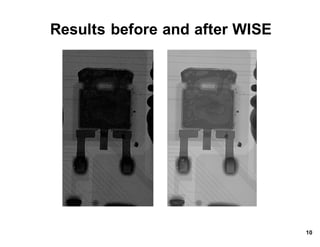 Results*before*and*after*WISE
10
 