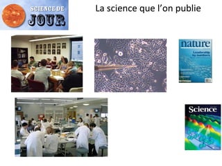 La science que l ’ on publie 