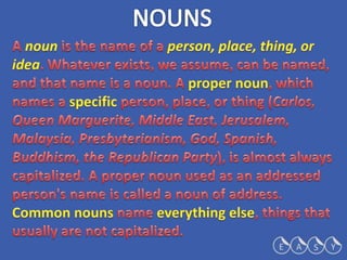 5   nouns
