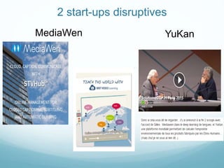 2 start-ups disruptives
YuKanMediaWen
 