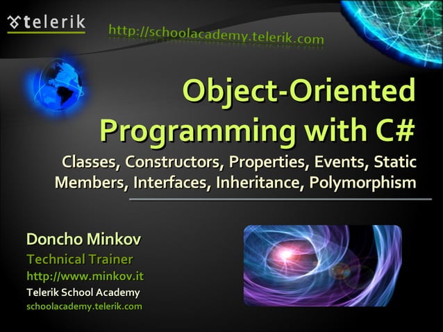 Object-oriented Programming-with C# | PDF