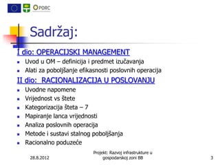 5. operativni management june 2012