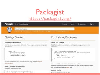 Packagist
https://packagist.org/
 
