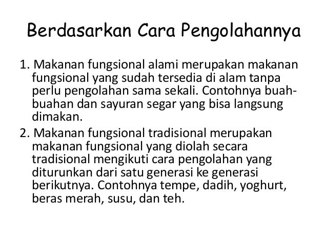Pangan Fungsional