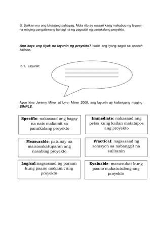 Comprehensive Guide to Writing Academic Project Proposals in Filipino | PDF