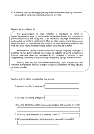 Comprehensive Guide to Writing Academic Project Proposals in Filipino | PDF