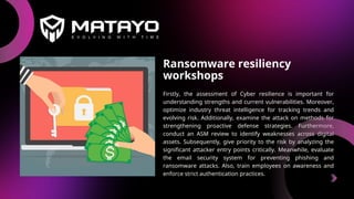 Comprehensive 5-Part Ransomware Defense Framework for Cyber Resilience ...