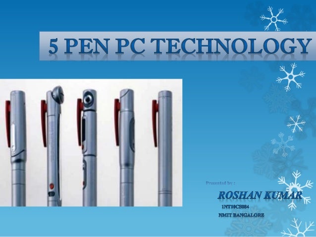 5 pen-pc-Technology block diagram of 5 pen pc technology 