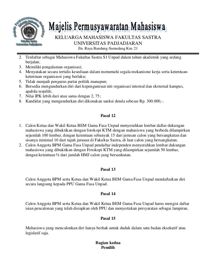 5. peraturan pemilihan umum 2011