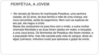 46
Partilha:
1. Que ações os cristãos da igreja primitiva tiveram às proibições e
perseguições do governo e que marcaram a história do cristianismo?
2. Que ações os cristãos tiveram às heresias pregadas por alguns
pastores em suas igrejas e que marcaram a história do cristianismo?
 